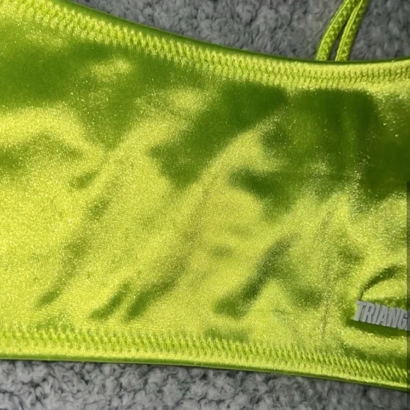 Triangl Neon Yellow Bikini Set - Picture 4 of 4